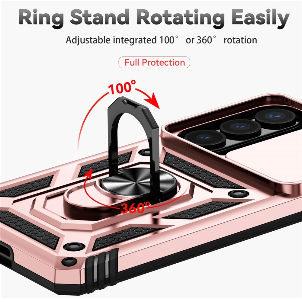 Csúszásálló borítás Samsung Galaxy S26 készülékhez - rózsaarany