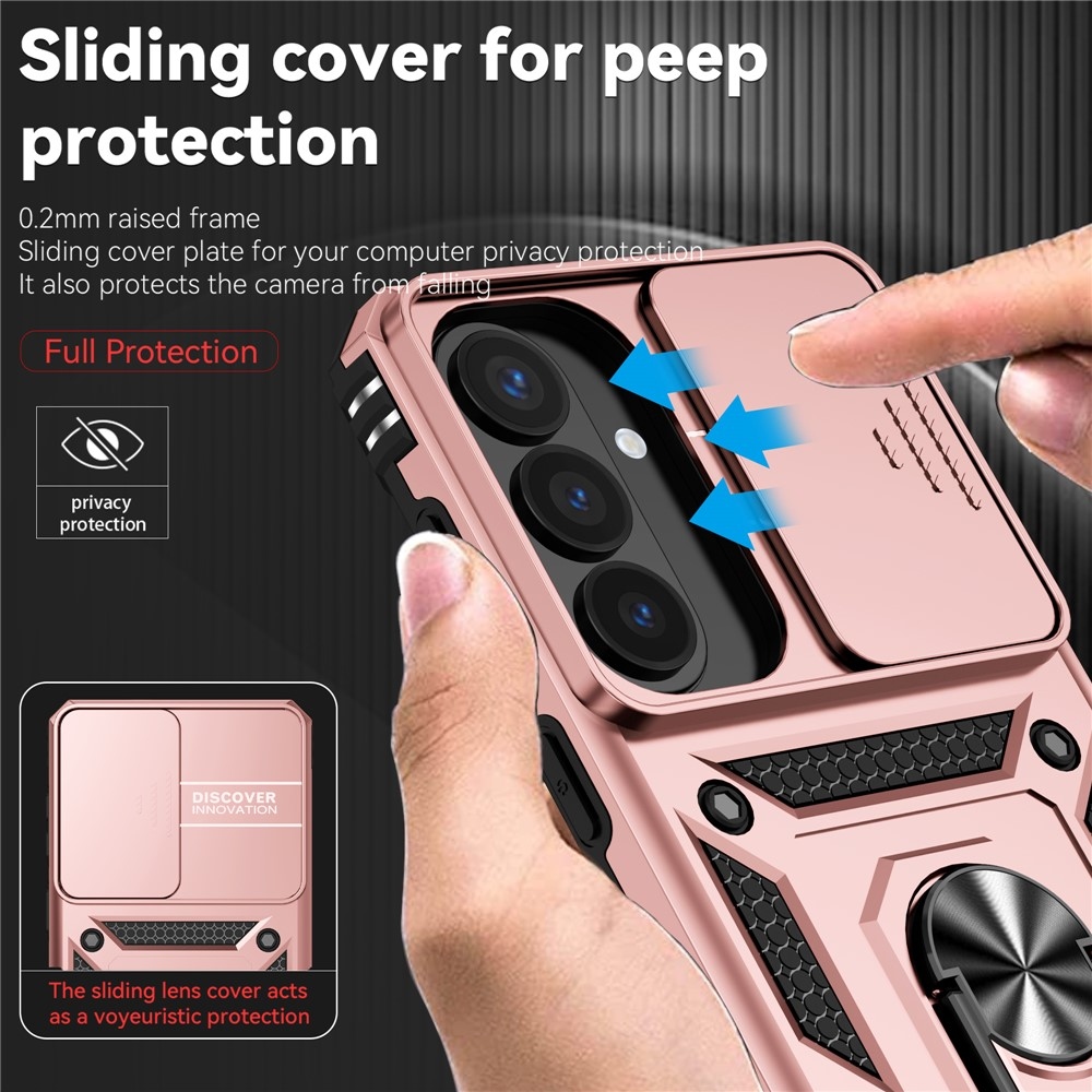 Csúszásálló borító Samsung Galaxy S26+ készülékhez - rózsaarany