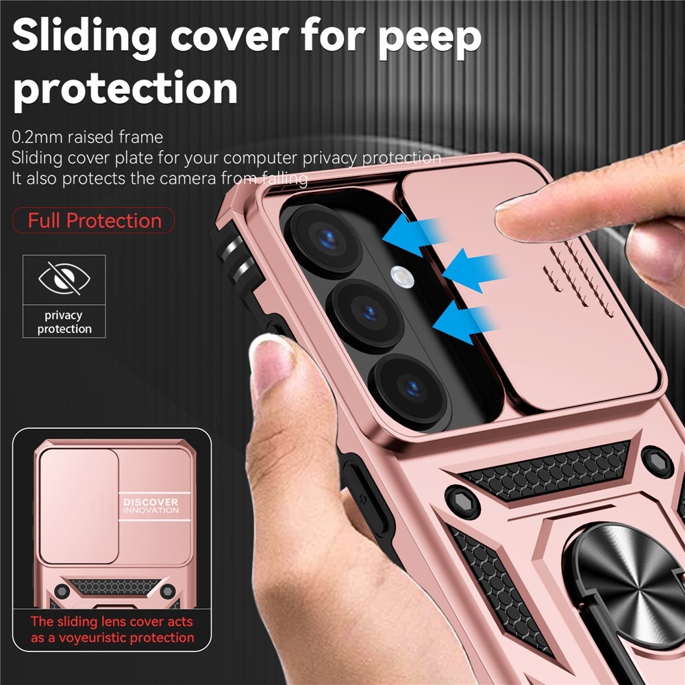 Csúszásálló borítás Samsung Galaxy S26 készülékhez - rózsaarany