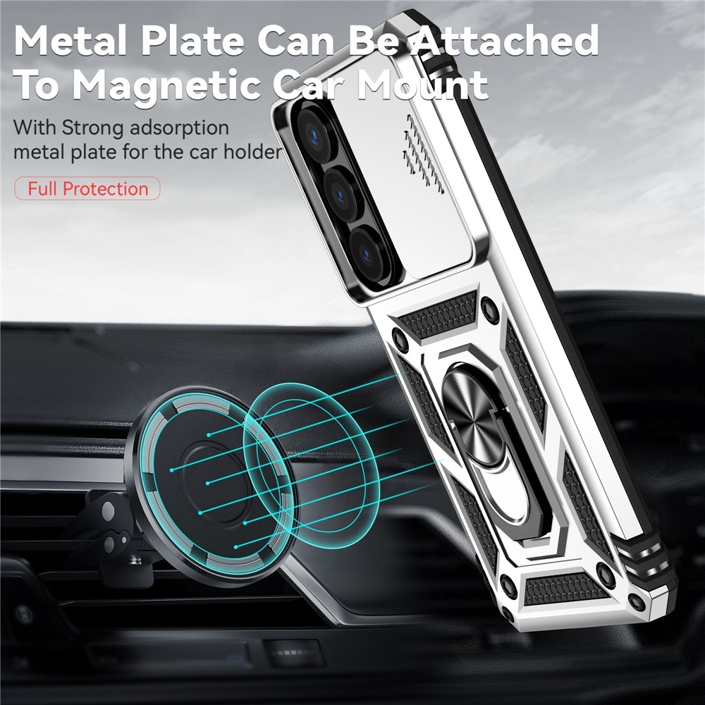 Csúszásálló borítás Samsung Galaxy S26 készülékhez - ezüst