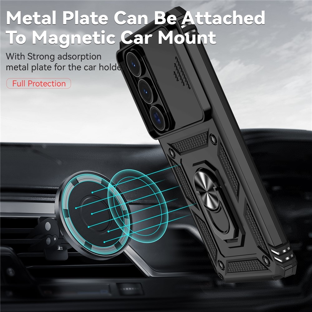 Csúszásálló borítás Samsung Galaxy S26 Ultra készülékhez - fekete