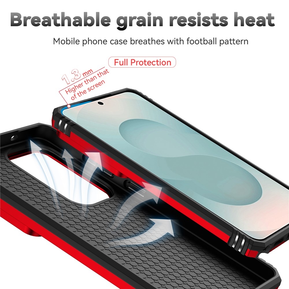 Csúszásálló borítás Samsung Galaxy S26 Ultra készülékhez - piros