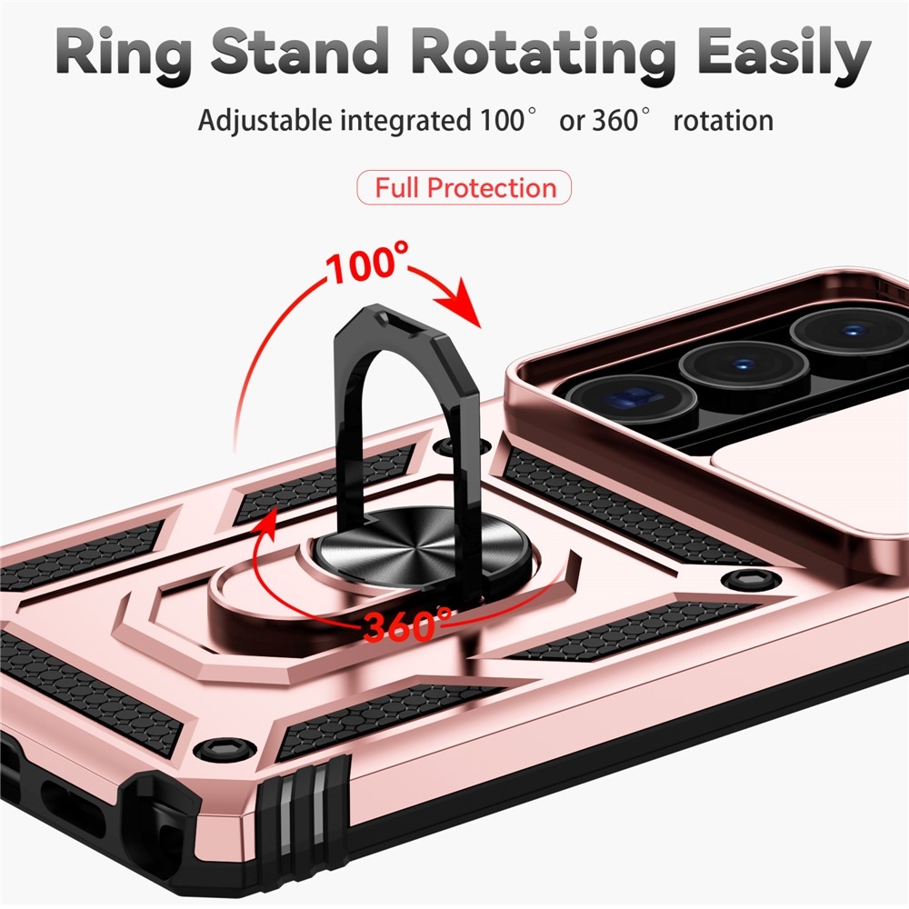Csúszásálló borítás Samsung Galaxy S26 Ultra készülékhez - rózsaarany