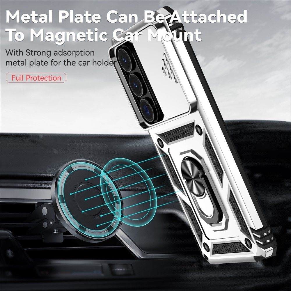 Csúszásálló borítás Samsung Galaxy S26 Ultra készülékhez - ezüst