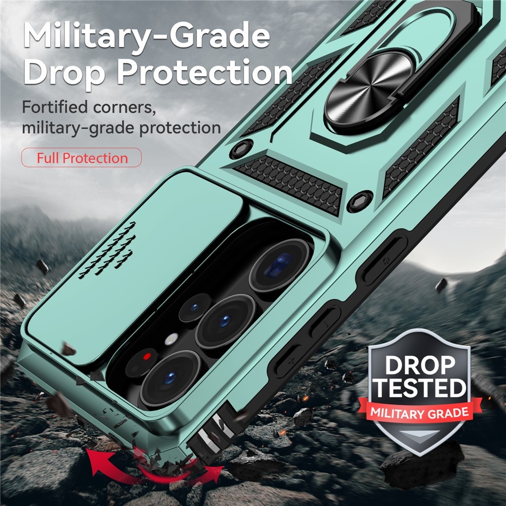 Csúszásálló borítás Samsung Galaxy S26 Ultra készülékhez - zöld