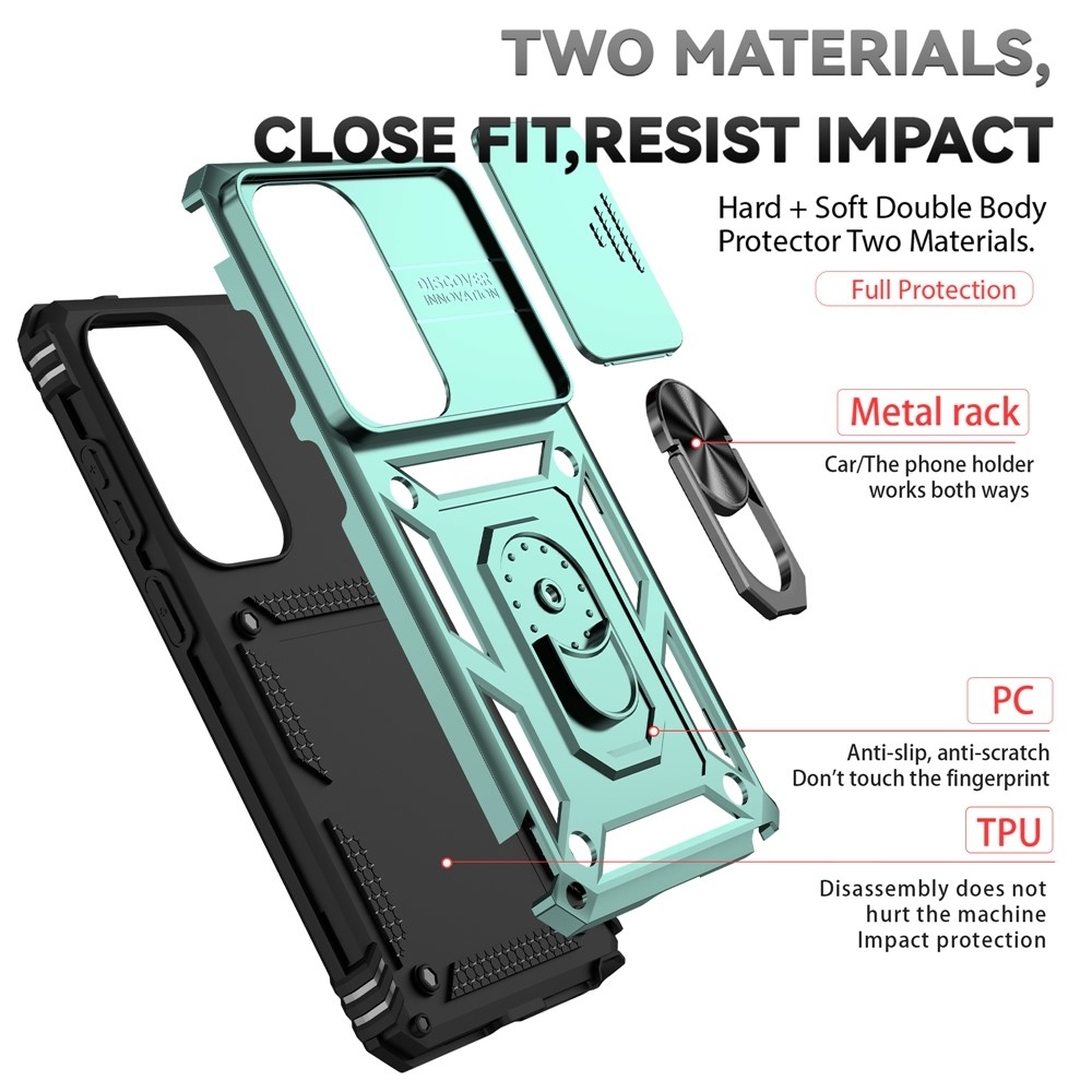 Csúszásálló borítás Samsung Galaxy S26 Ultra készülékhez - zöld