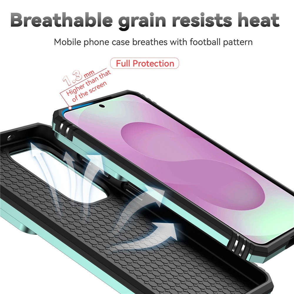 Csúszásálló borítás Samsung Galaxy S26 készülékhez - zöld