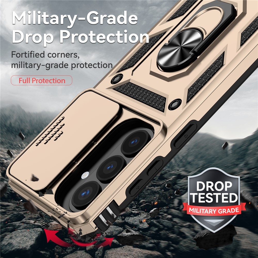 Csúszásálló borítás Samsung Galaxy S26+ készülékhez - arany színű