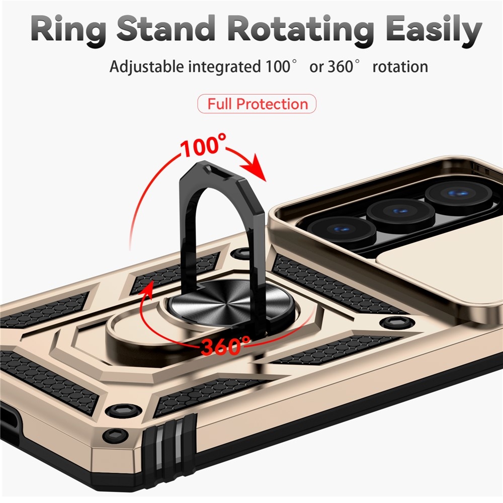 Csúszásálló borítás Samsung Galaxy S26-hoz - arany színű