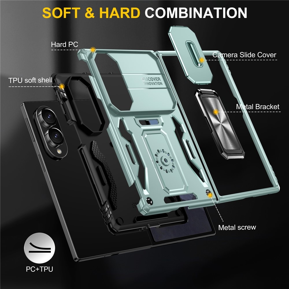 Csúszásálló tok a Samsung Galaxy Z Fold8 5G-hez – zöld