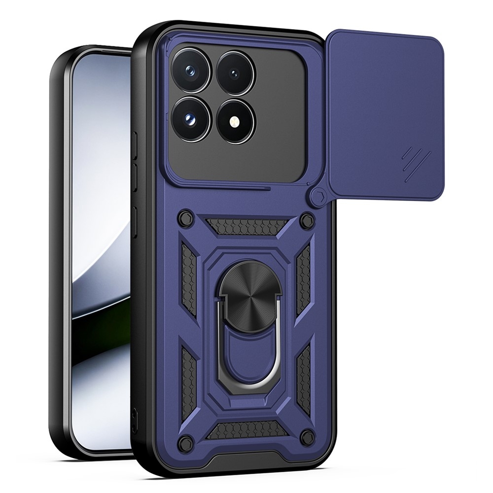 Csúszásgátló tok a Xiaomi Poco F9 Pro 5G-hez – kék