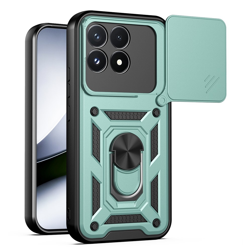 Csúszásálló tok a Xiaomi Poco F9 Pro 5G-hez – zöld