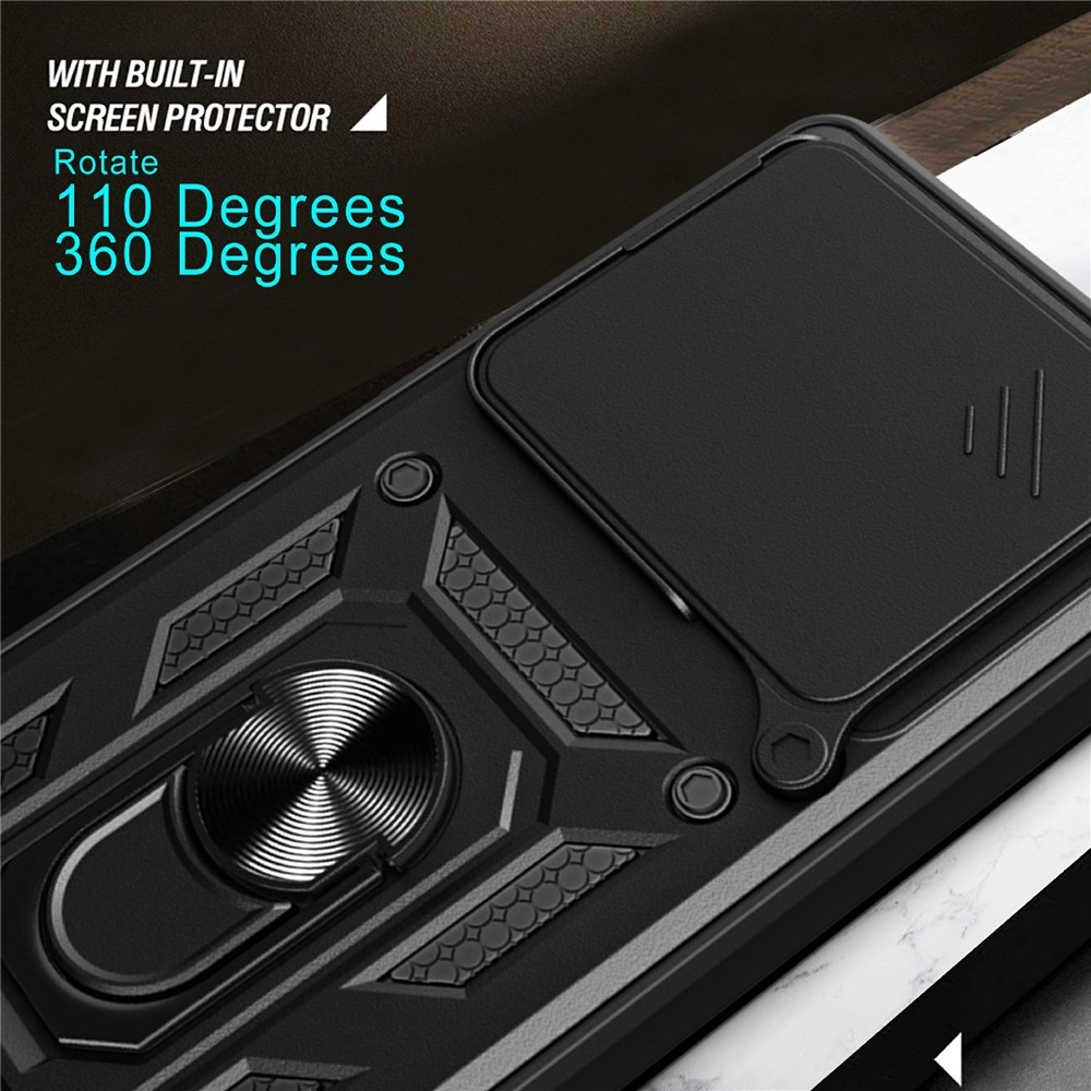 Tartós csúszásbiztos borító Xiaomi Poco M8 5G/Redmi Note 15 5G - fekete