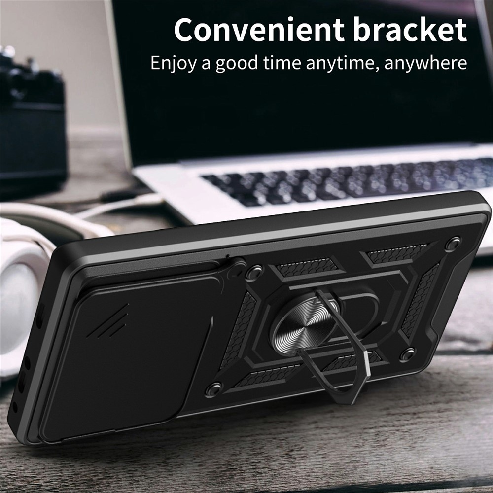 Tartós csúszásbiztos borító Xiaomi Poco M8 5G/Redmi Note 15 5G - fekete