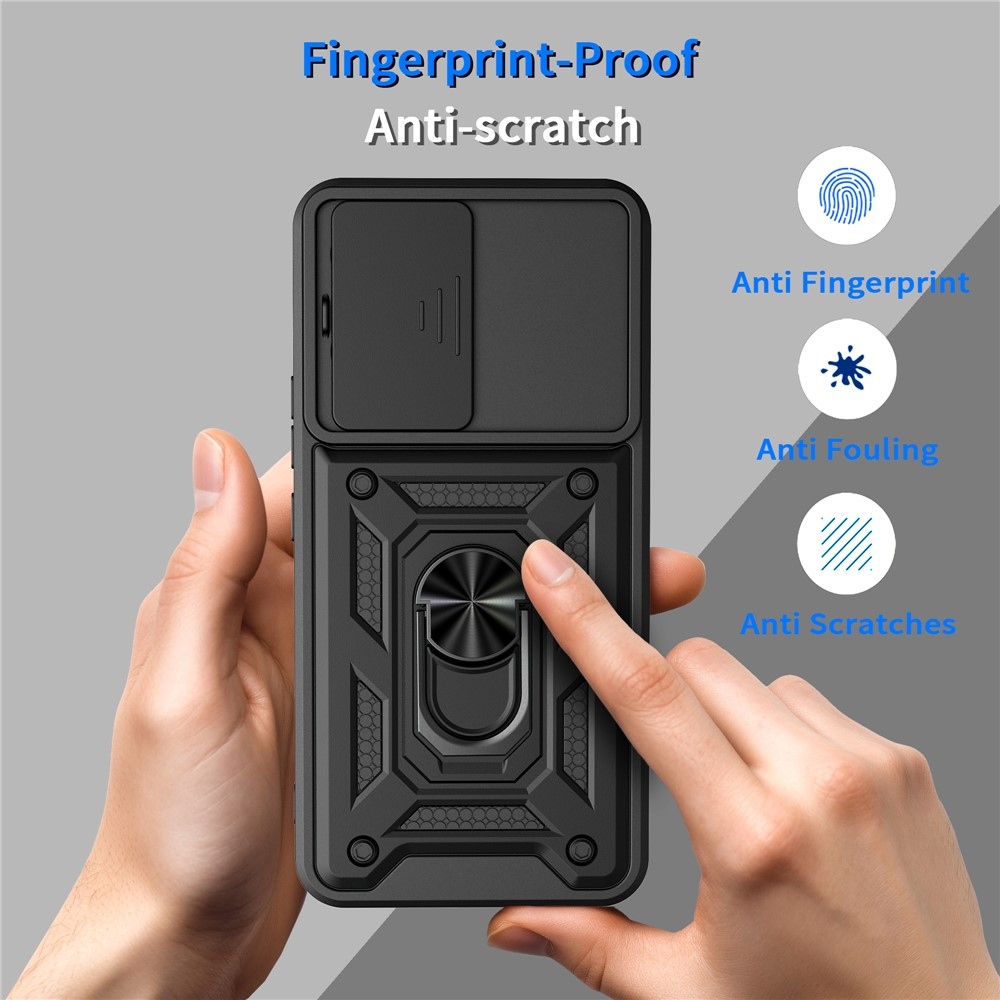 Tartós csúszásbiztos borítás a Xiaomi Poco X8 Pro Max 5G készülékhez - fekete