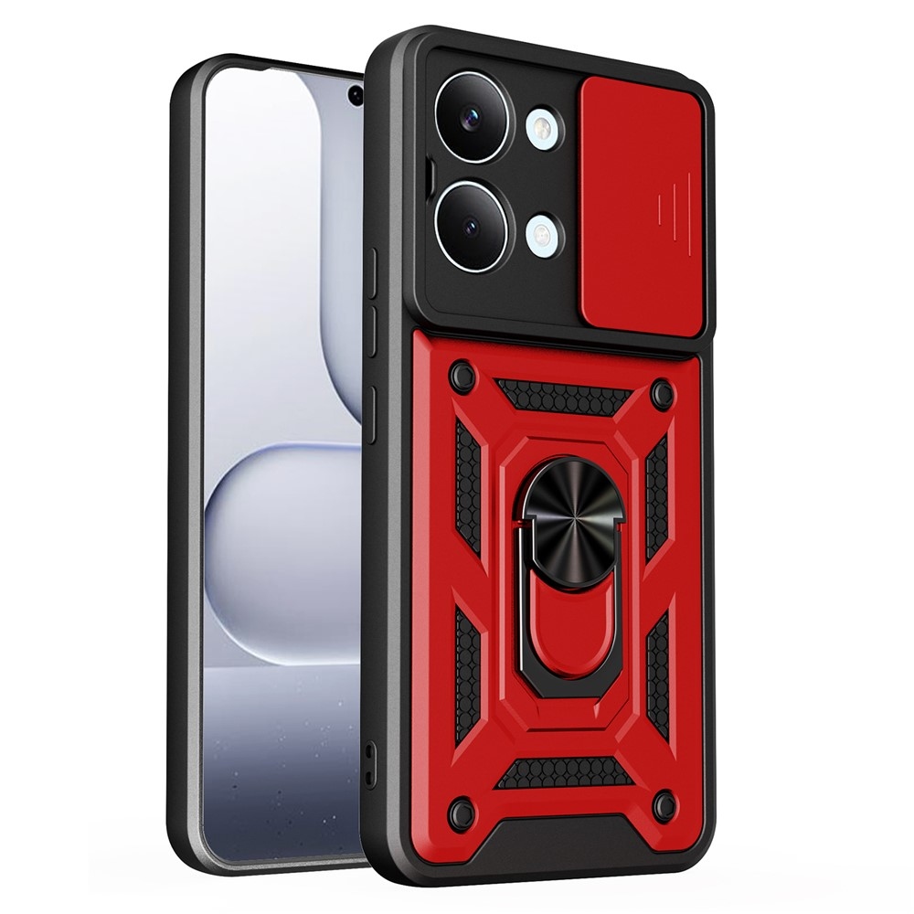 Csúszásálló borítás a Xiaomi Poco X8 Pro Max 5G készülékhez - piros