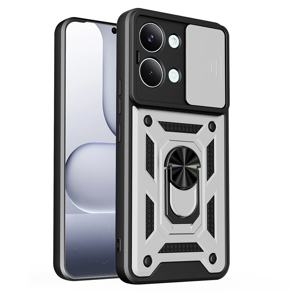 Csúszásálló borítás Xiaomi Poco X8 Pro Max 5G készülékhez - ezüst
