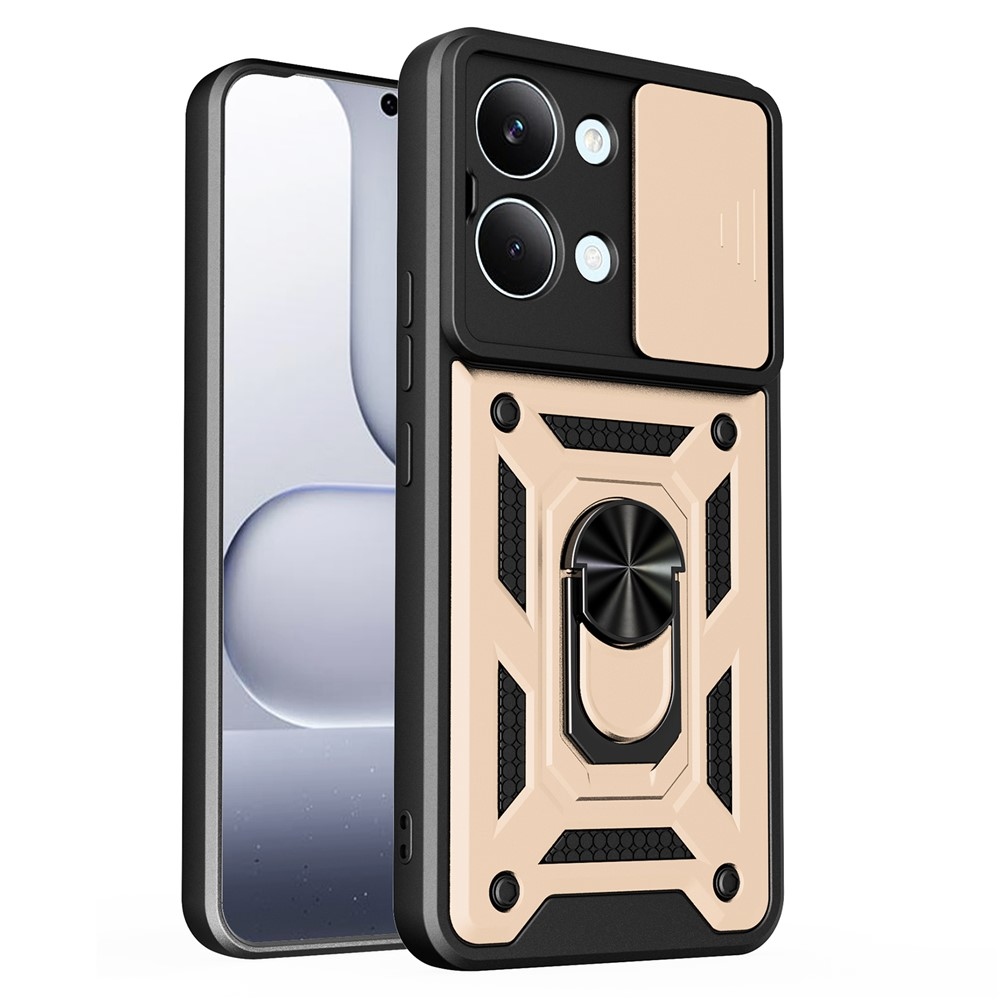 Csúszásálló borítás a Xiaomi Poco X8 Pro Max 5G készülékhez - arany színű