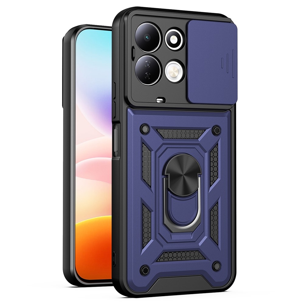 Csúszásgátló tok a Xiaomi Redmi 17 4G/5G-hez – kék
