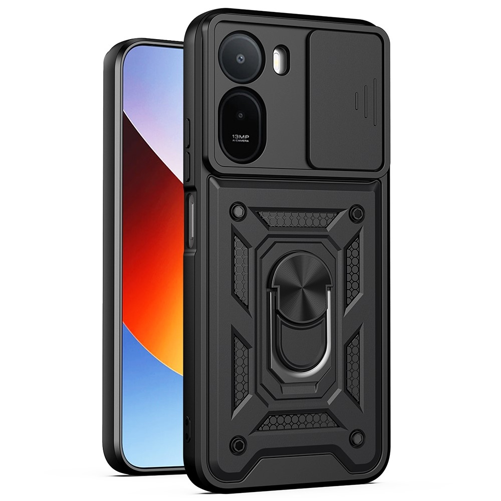 Tartós csúszásbiztos borítás Xiaomi Redmi A7 Pro készülékhez - fekete