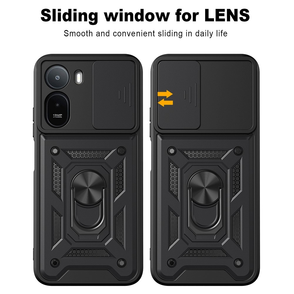 Tartós csúszásbiztos borítás Xiaomi Redmi A7 Pro készülékhez - fekete