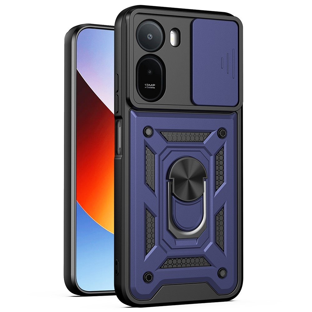 Tartós csúszásbiztos borítás Xiaomi Redmi A7 Pro készülékhez - kék