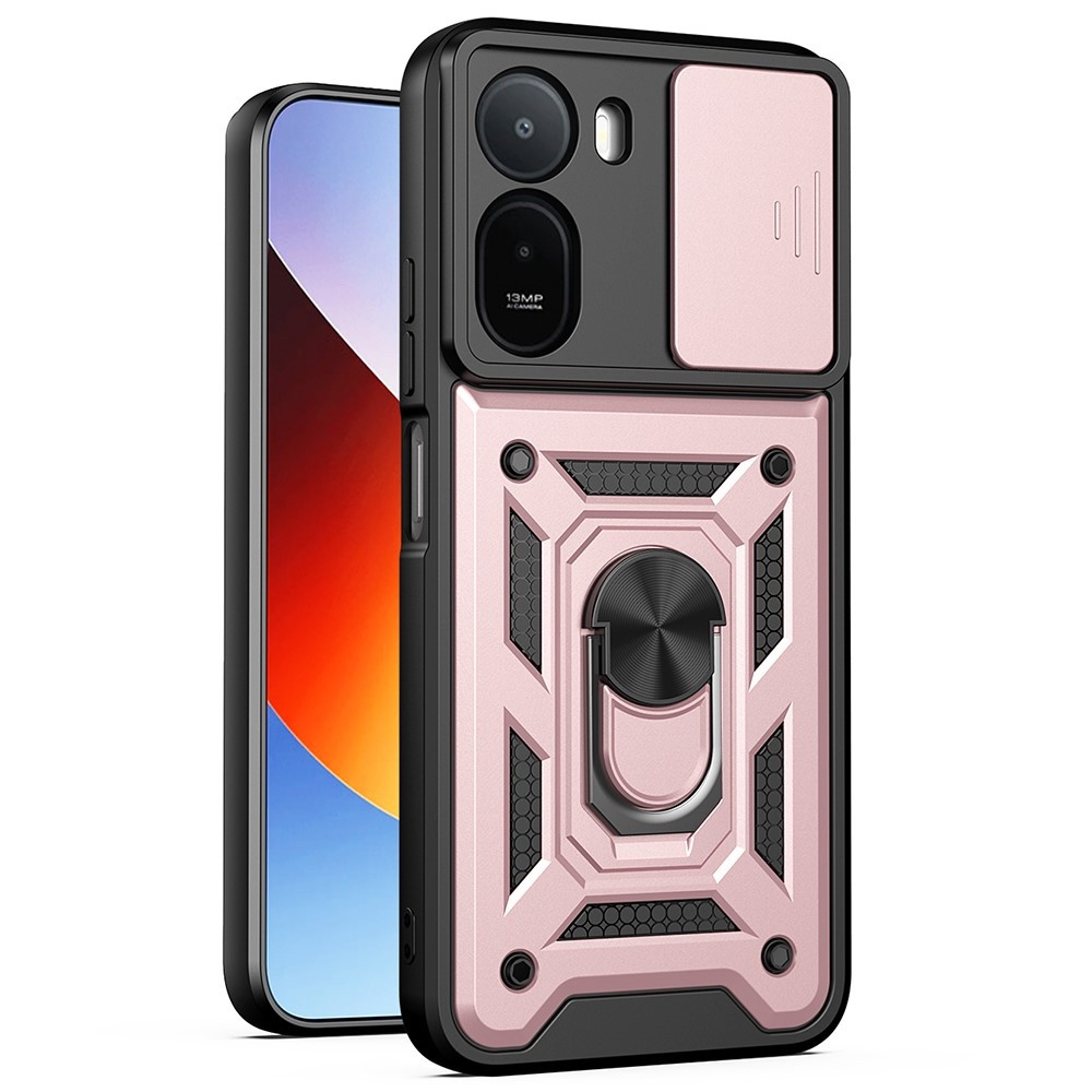 Tartós csúszásbiztos borítás Xiaomi Redmi A7 Pro készülékhez - rózsaarany