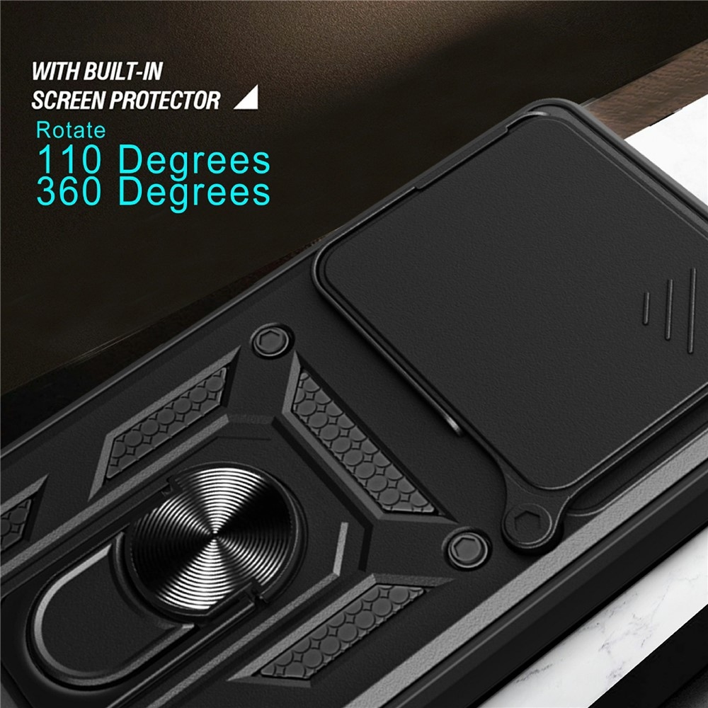 Tartós csúszásbiztos borító Xiaomi Redmi Note 15 Pro 5G - fekete