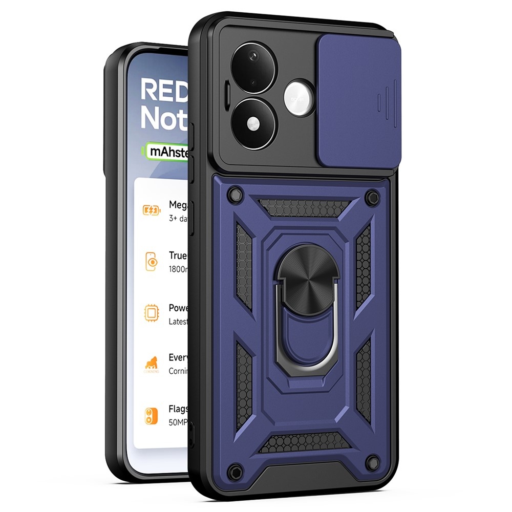 Ütésálló tok a Xiaomi Redmi Note 17 4G/5G-hez – kék