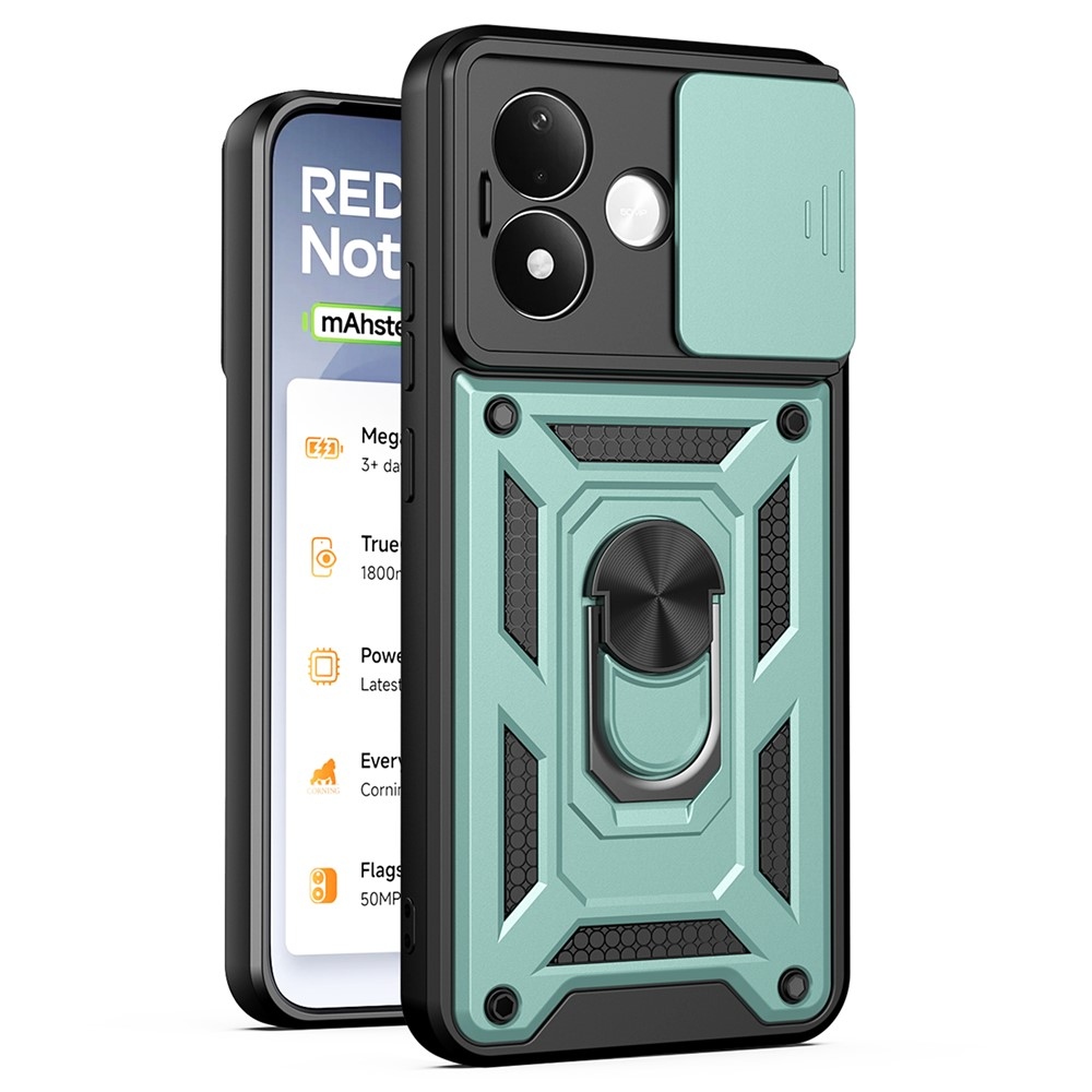 Csúszásálló tok a Xiaomi Redmi Note 17 Pro 5G-hez – zöld
