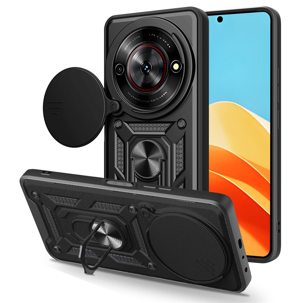 Csúszásálló borítás a ZTE Blade A75 5G készülékhez - fekete