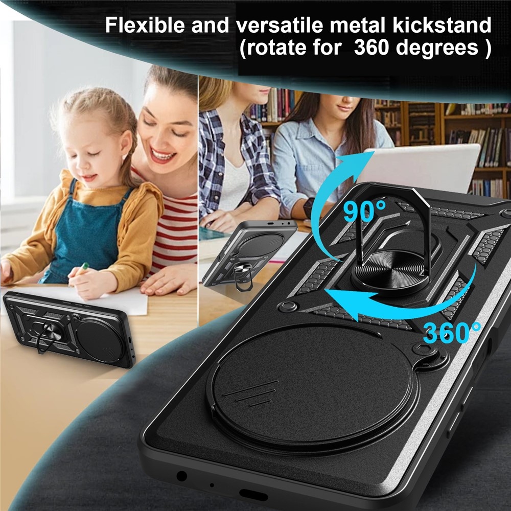 Csúszásálló borítás a ZTE Blade A75 5G készülékhez - fekete