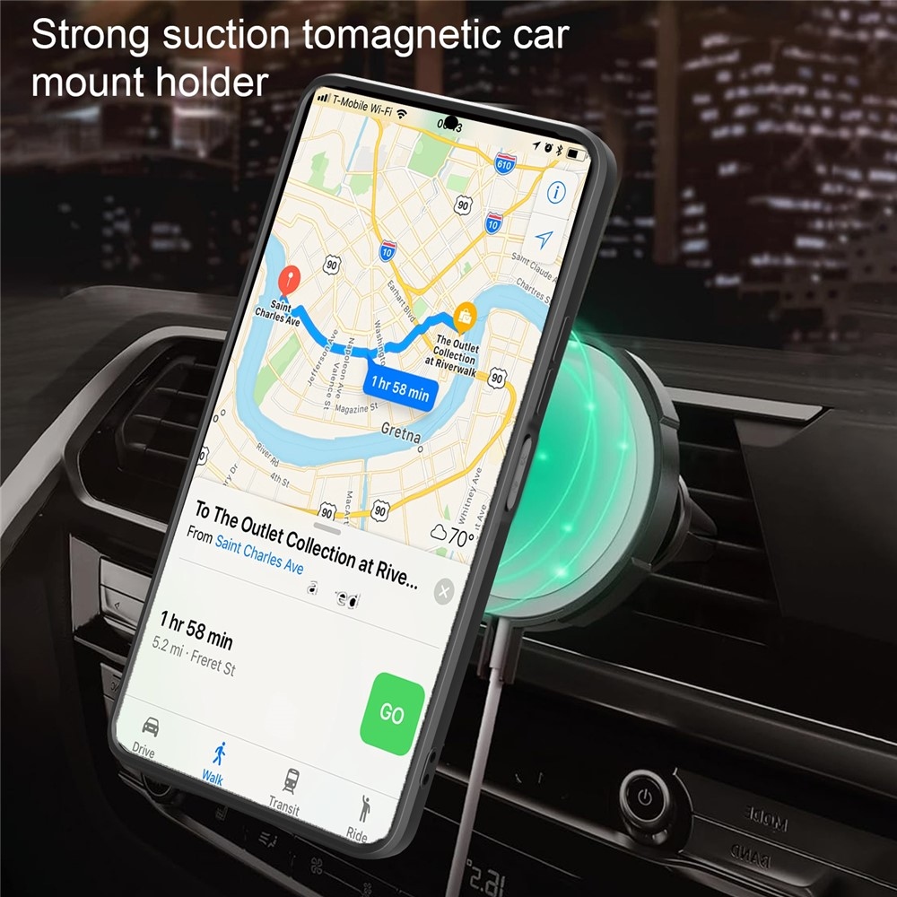 Csúszásálló borítás a ZTE Blade A75 5G készülékhez - fekete