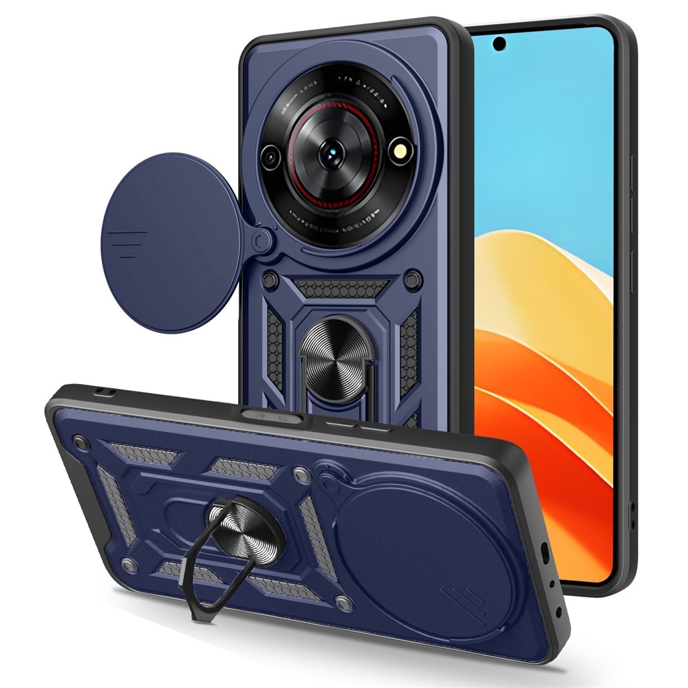 Csúszásálló borítás a ZTE Blade A75 5G készülékhez - kék