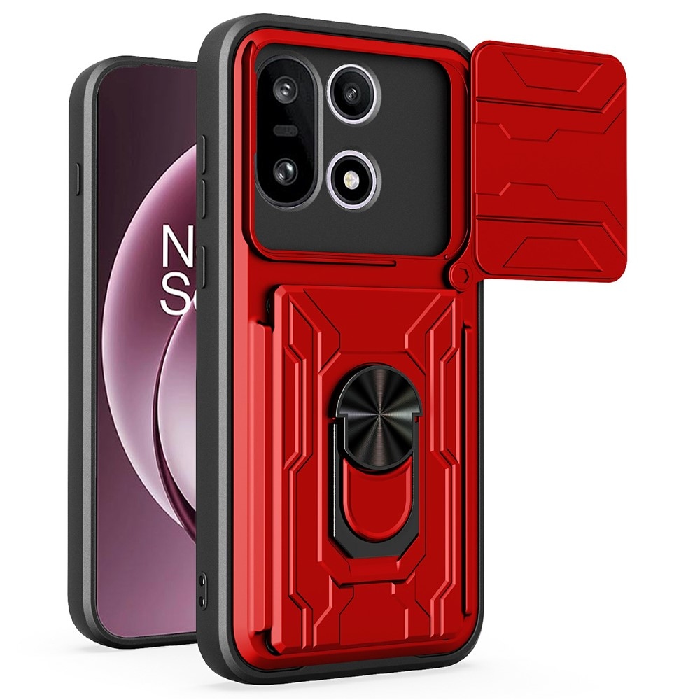 Tartós csúszós borítás a OnePlus 15 5G-n - piros színű