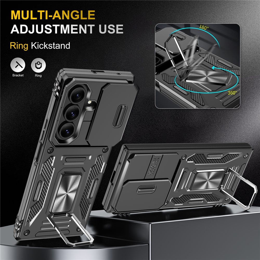 Slides strapabíró tok a Samsung Galaxy Z Fold7 5G-hez – fekete