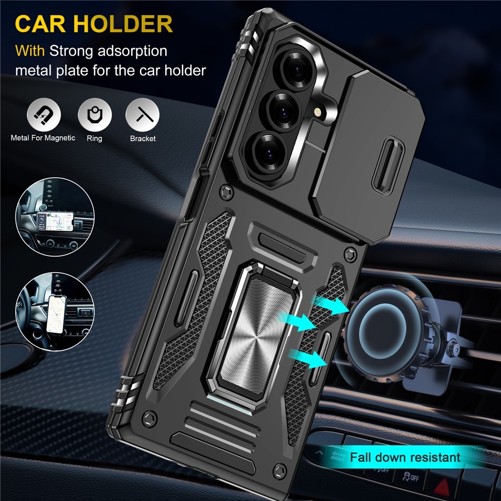 Slides strapabíró tok a Samsung Galaxy Z Fold7 5G-hez – fekete