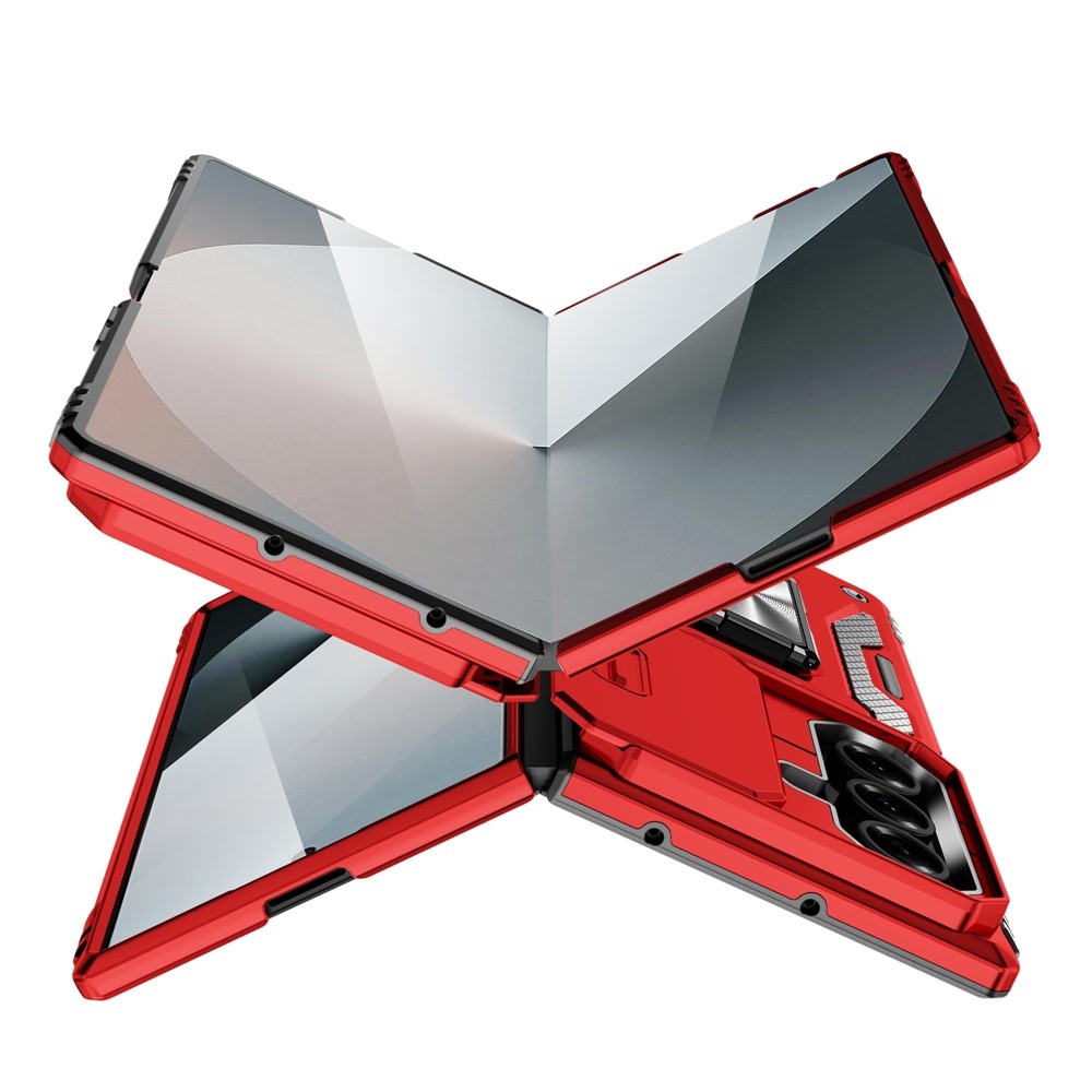 Slides strapabíró tok a Samsung Galaxy Z Fold7 5G-hez – piros