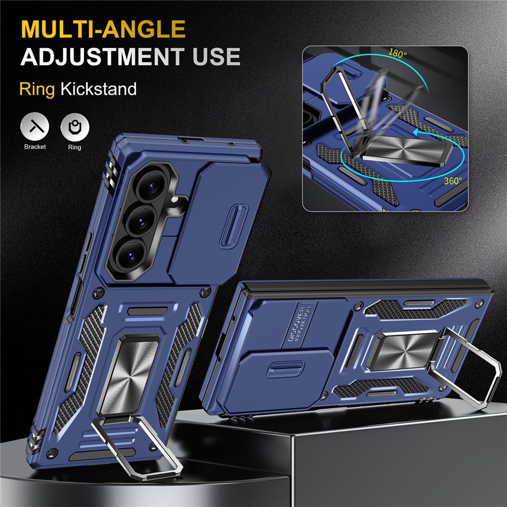 Slides strapabíró tok a Samsung Galaxy Z Fold7 5G-hez – kék