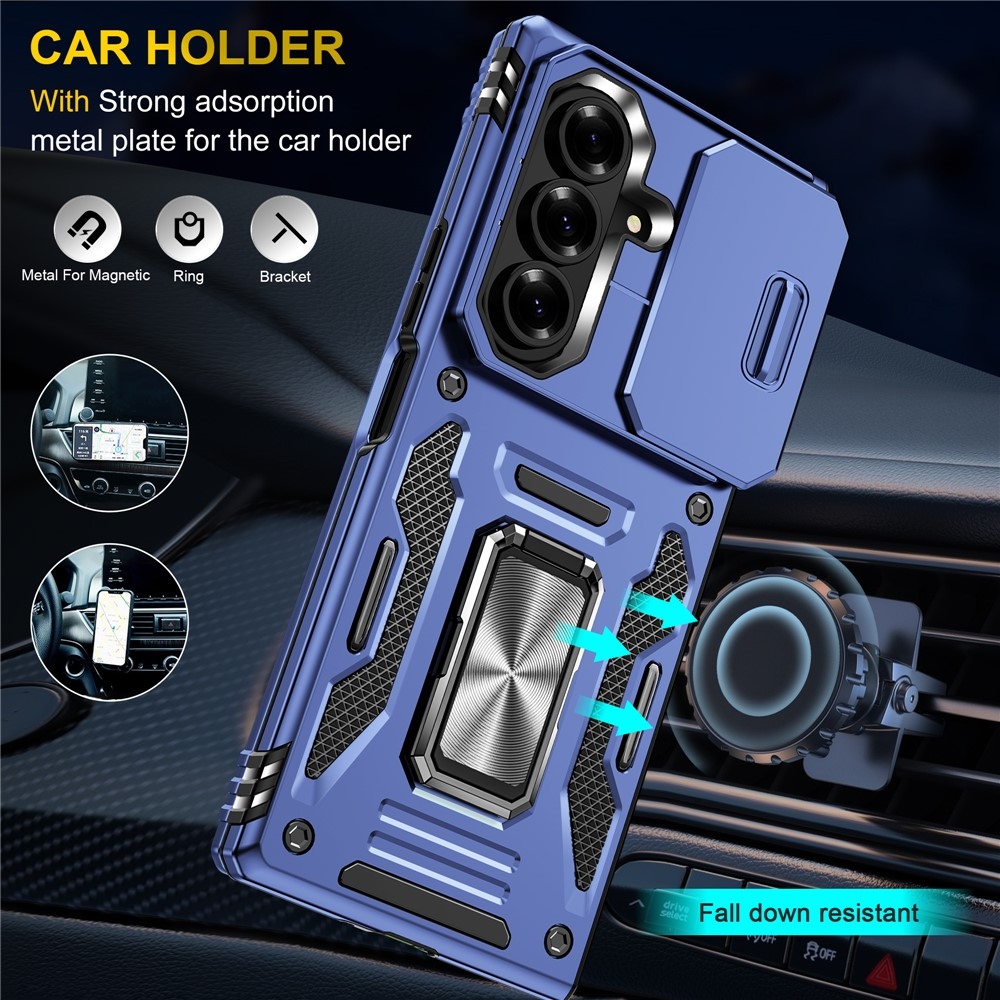 Slides strapabíró tok a Samsung Galaxy Z Fold7 5G-hez – kék