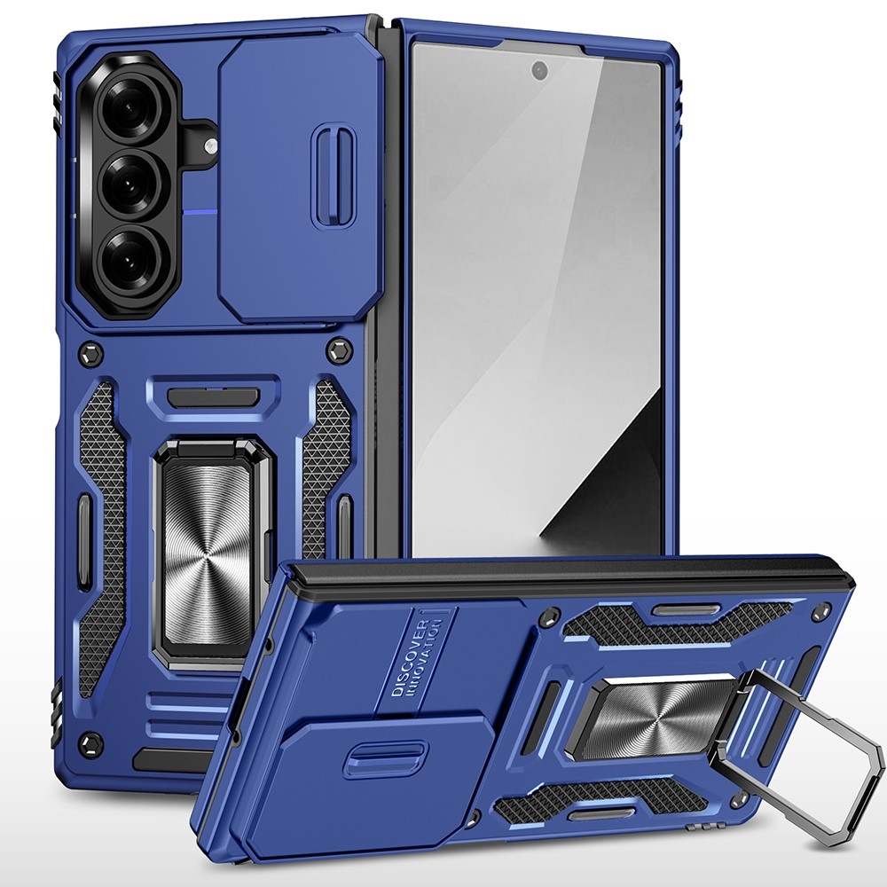 Slides strapabíró tok a Samsung Galaxy Z Fold7 5G-hez – kék