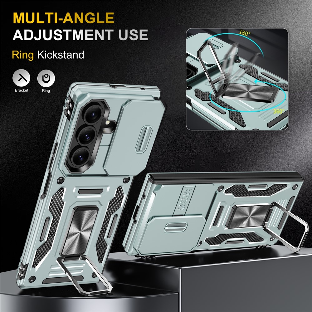 Slides strapabíró tok a Samsung Galaxy Z Fold7 5G-hez – zöld