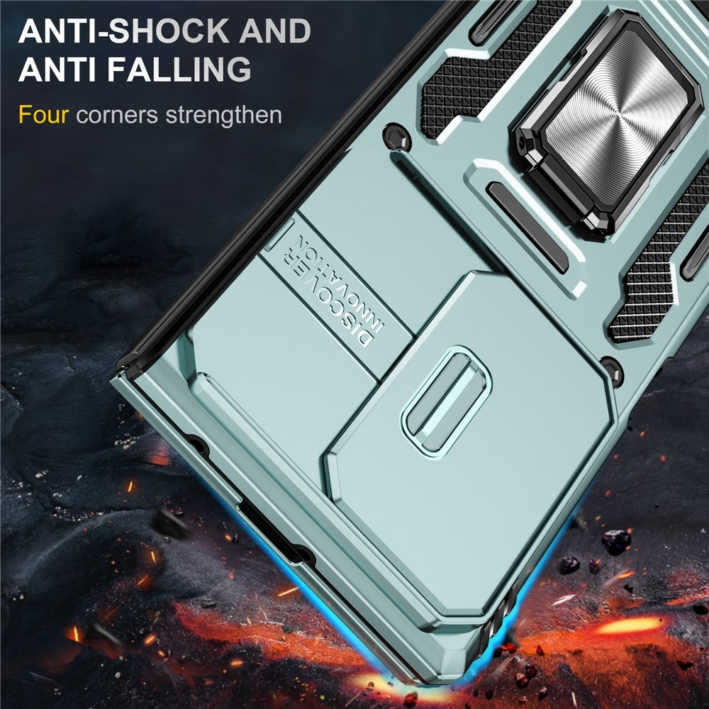 Slides strapabíró tok a Samsung Galaxy Z Fold7 5G-hez – zöld