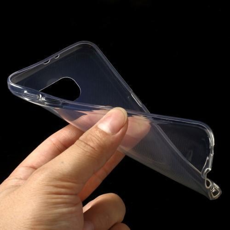 Vékony zselés tok Samsung Galaxy S6 készülékhez - átlátszó