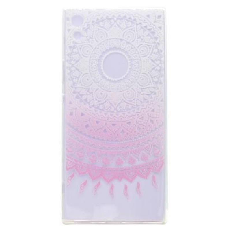 Vékony zselés tok motívummal a Sony Xperia XA1 Ultra készülékhez - etnikai színű