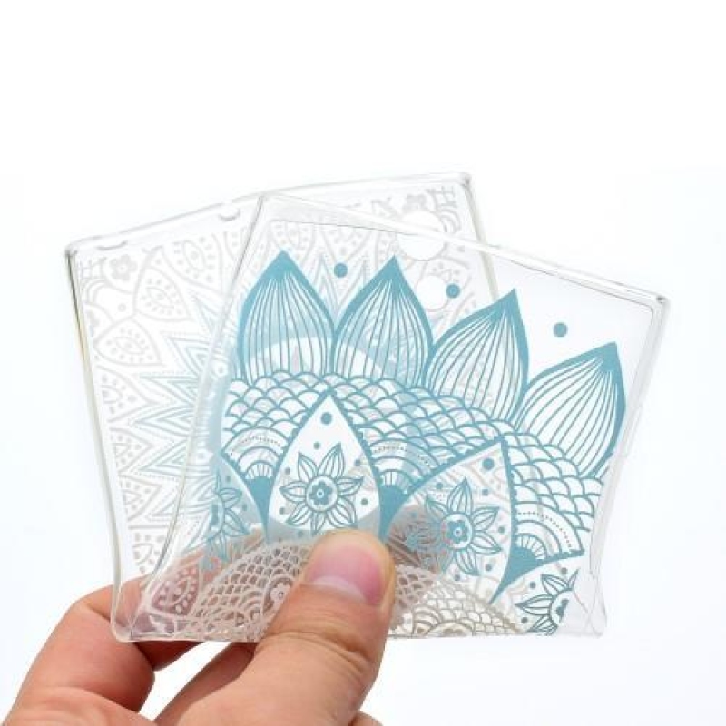 Vékony zselés tok motívummal Sony Xperia XA1 Ultra készülékhez - napraforgó