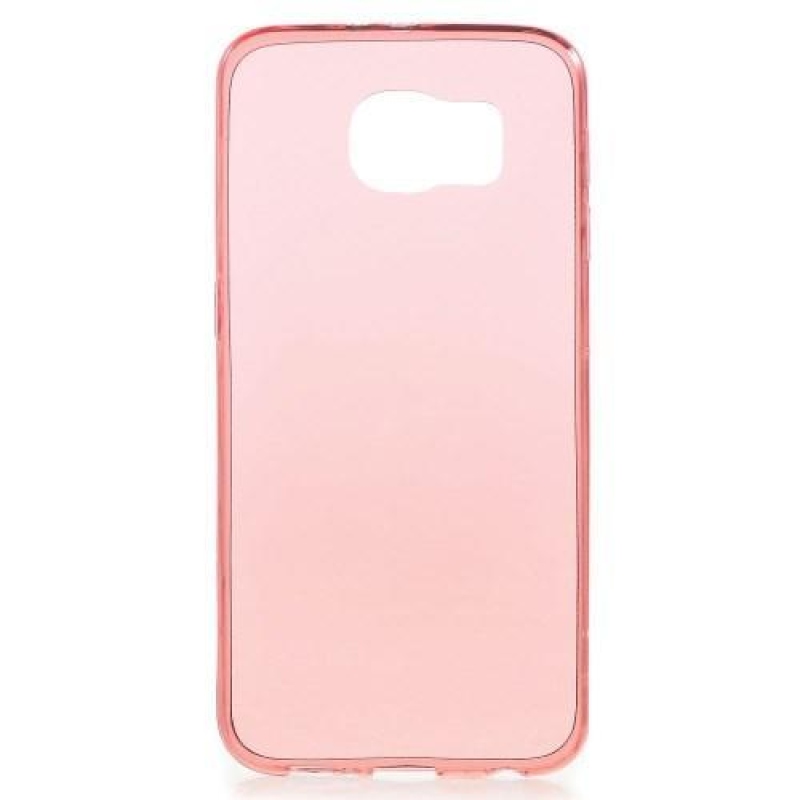 Vékony tok Samsung Galaxy S6-hoz - piros