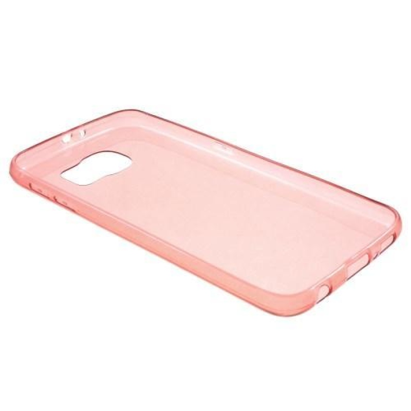 Vékony tok Samsung Galaxy S6-hoz - piros