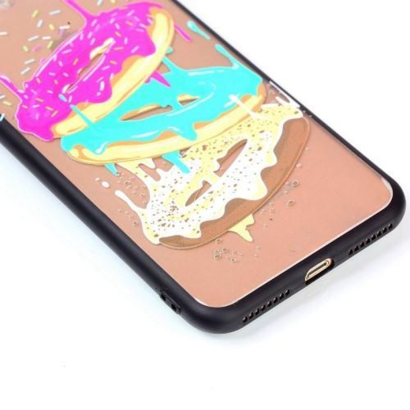 Lassú gél hibrid tok iPhone 7 Plus és iPhone 8 Plus készülékhez - fánkok