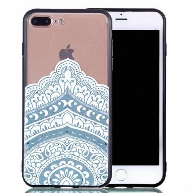 Lassú gél hibrid tok iPhone 7 Plus és iPhone 8 Plus készülékhez - henna